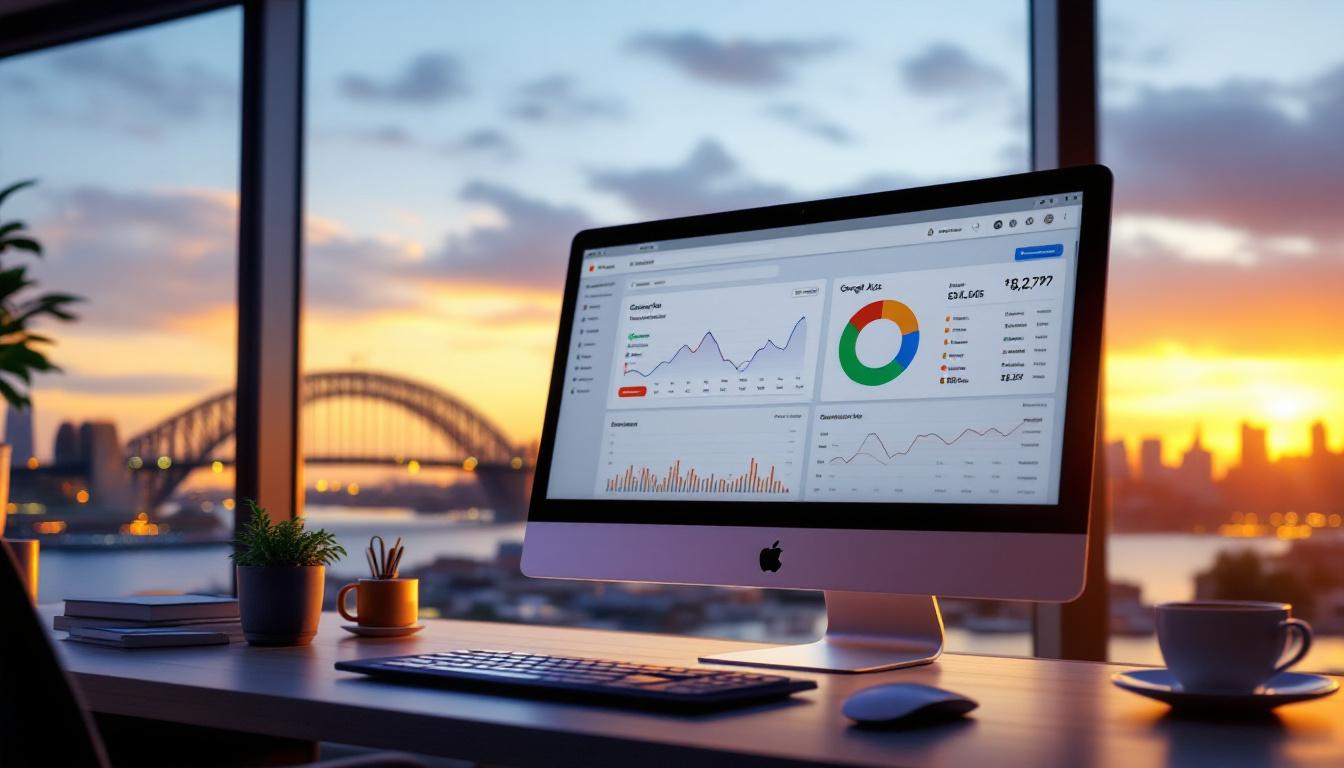 Google Ads management dashboard reviewed by Horn Tech Sydney PPC specialists
