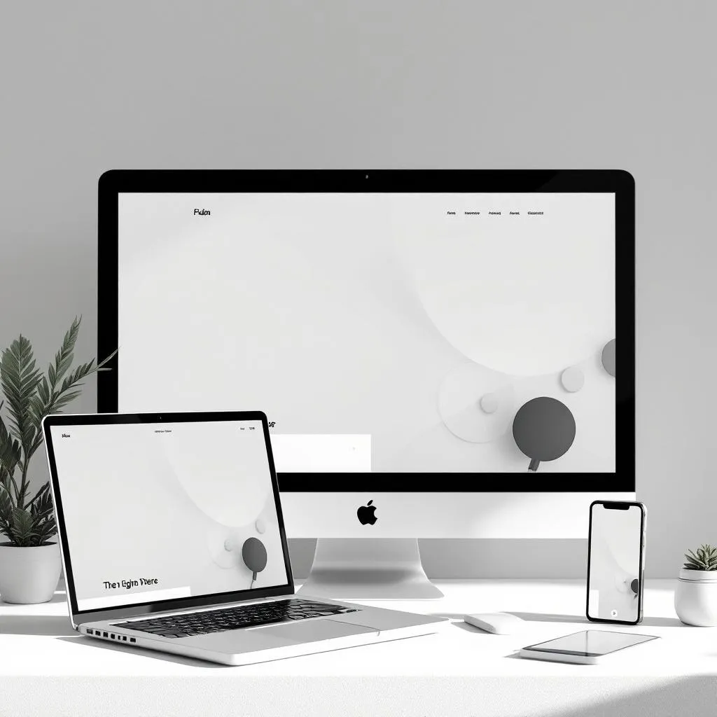 Website design and web development Sydney — responsive ecommerce website on multiple devices