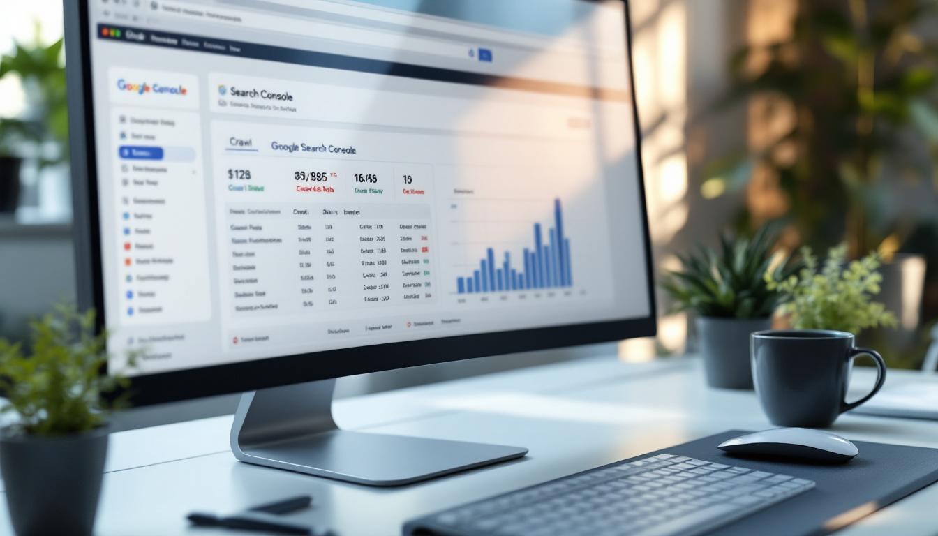 Google Search Console technical SEO audit showing crawl errors